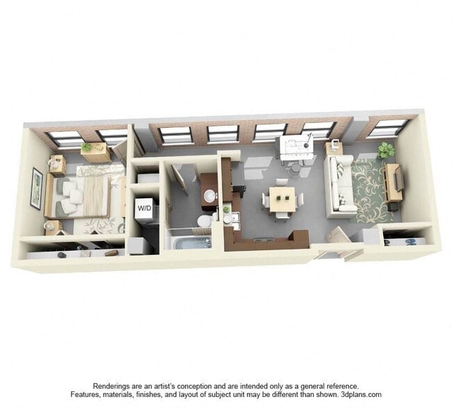 Floorplan - Metropolitan Lofts