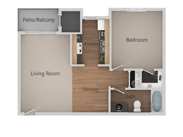 Floorplan - Cimarron Place Apartments