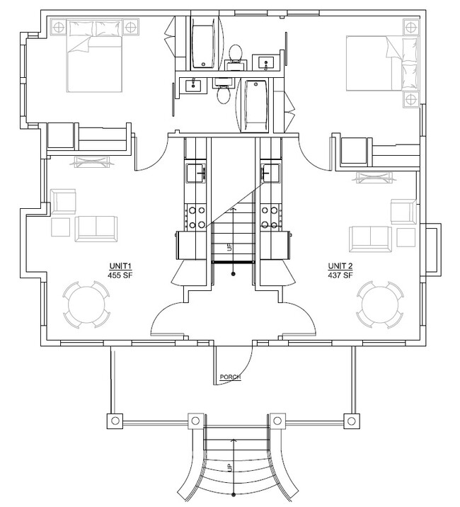 1st Floor (1616 21st) - Victorian Home Restored to Modern Apartments