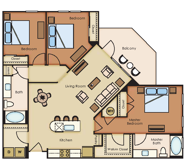 Floorplan - The Loree