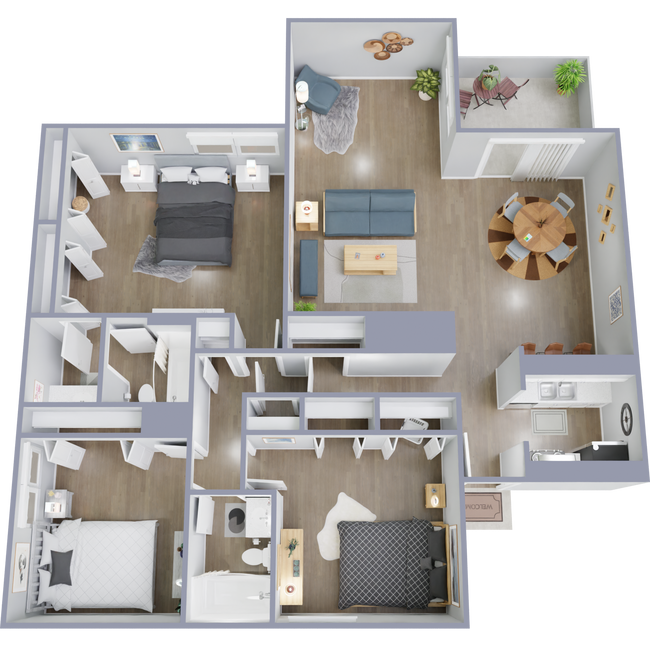 Floorplan - Ayla at Castle Hills