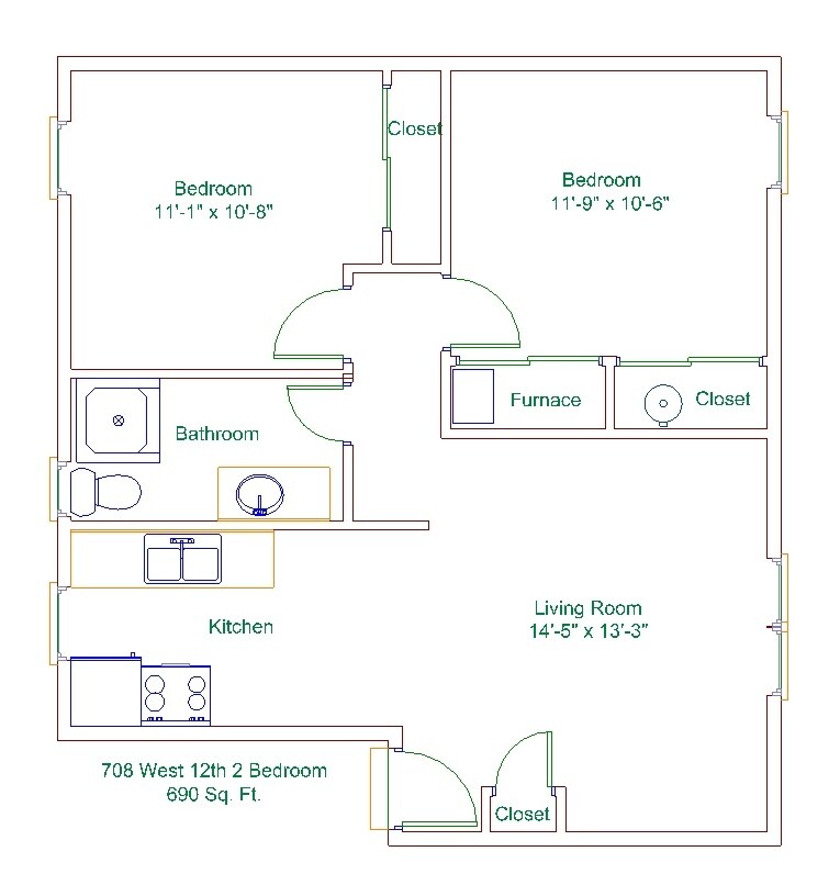 Building Photo - 708 W 12th St