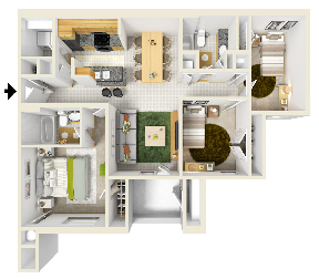 Floorplan - Arbours at Shoemaker Place