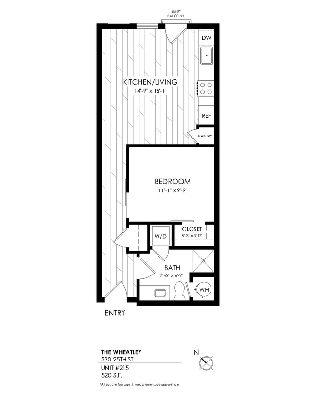 Floorplan - The Wheatley Flats