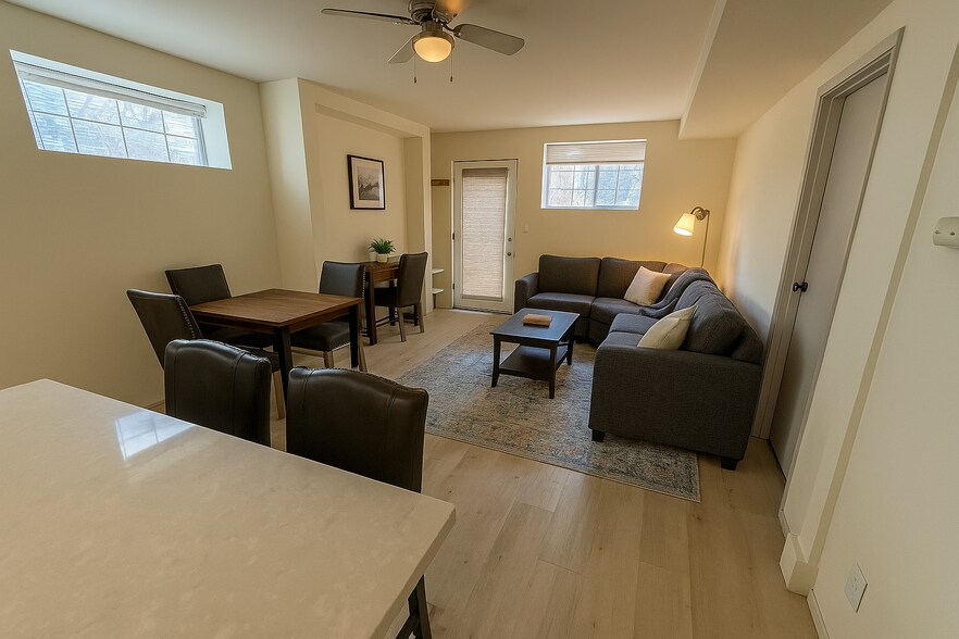 Staged w furniture - 5214 Woodlawn Ave N