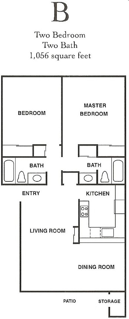 2BR/2BA - Vista Del Lago