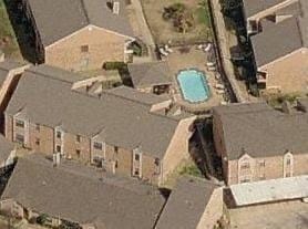 In this picture condo #107 is located in building in top left corner of pool courtyard - 400 W South Town Dr