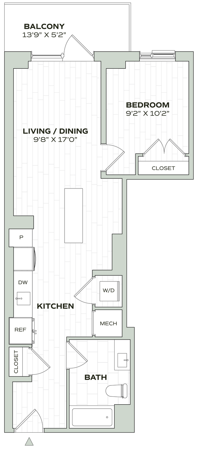 Floorplan - Alula at Bridge District