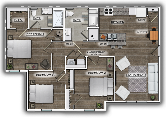 Floorplan - Harbor Meadows