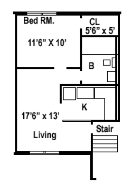 Floorplan - Wawaset Place Apartments