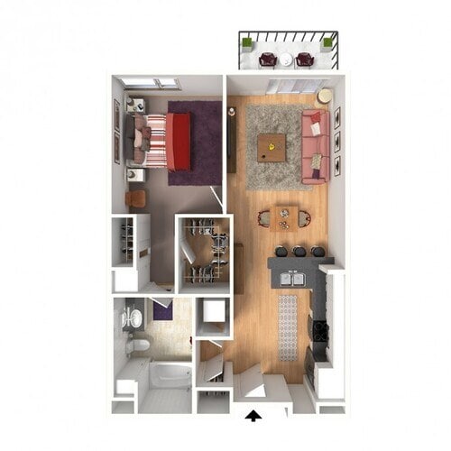 Floorplan - Onyx Glendale