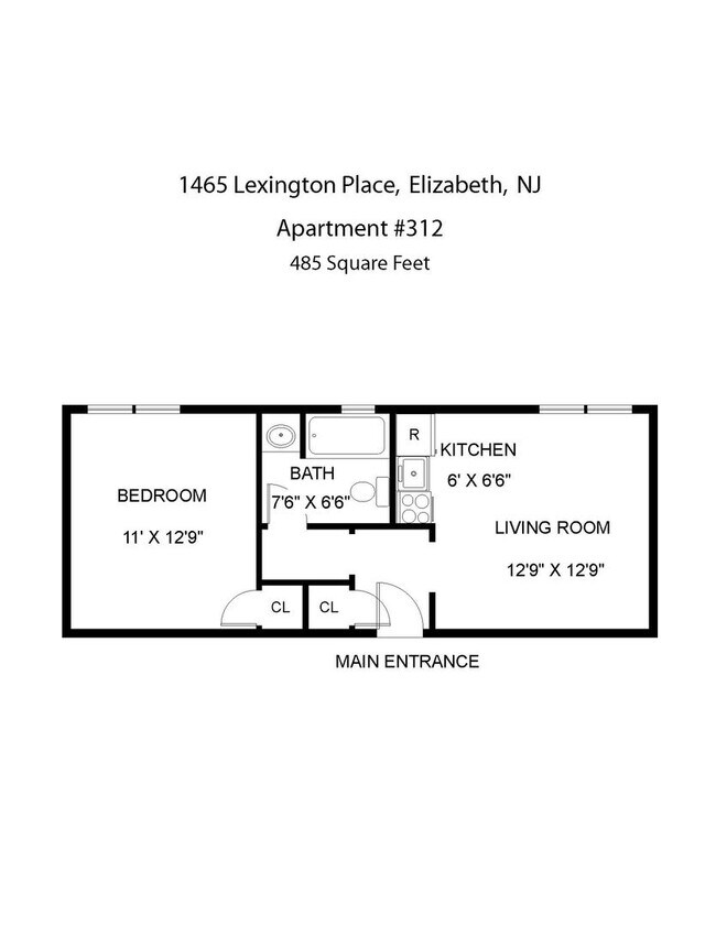 Interior Photo - Modern Kit/Bath, Heat/HW included, Professional Managers