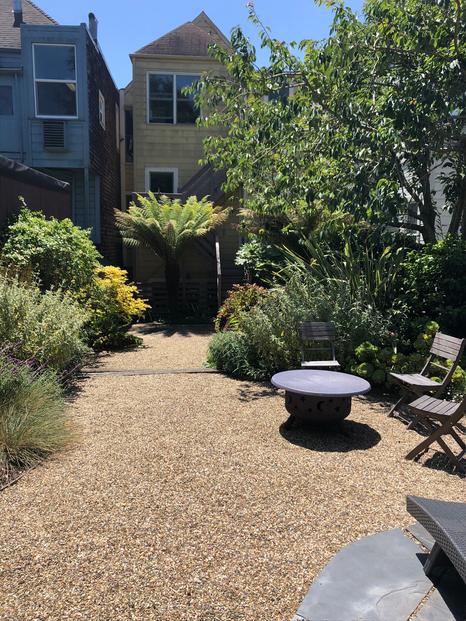 Shared garden - 1528 Fulton Street