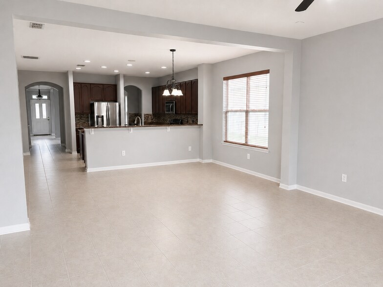 Breakfast area and family room - 12966 Freeman St
