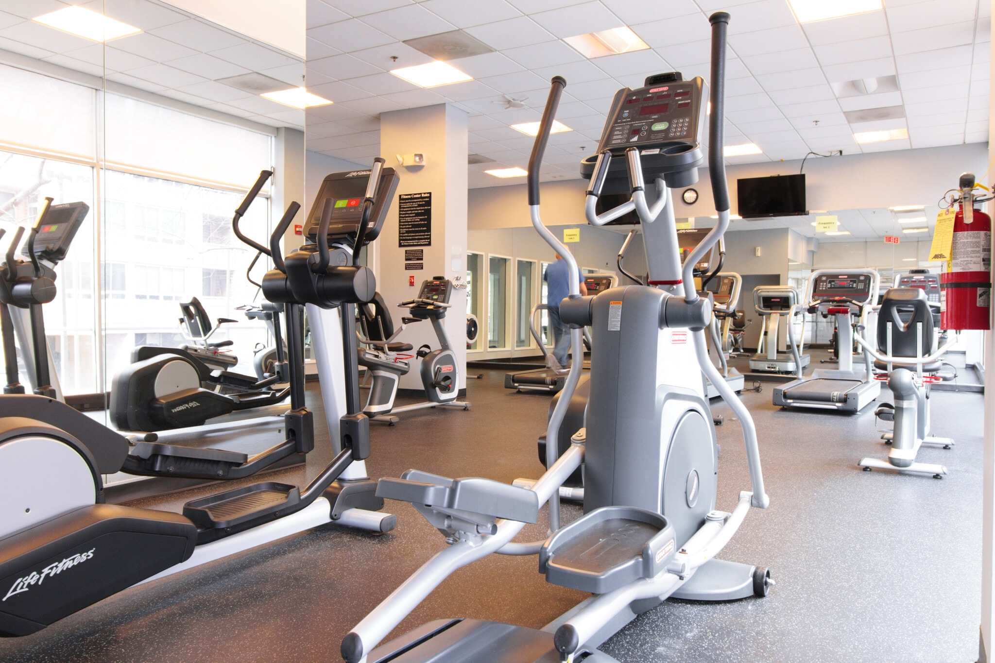 cardio fitness room - 800 4th St SW