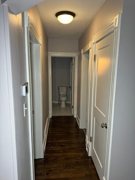 hallway to bedroom #3, bathroom and kitchen - 1818 Ashland Ave