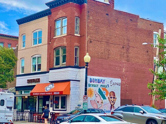 Building Photo - SAVE OVER $200!* Dupont Circle 1 Bedroom Charmer with Patio, Fireplace, Central Air, Washer/Dryer!