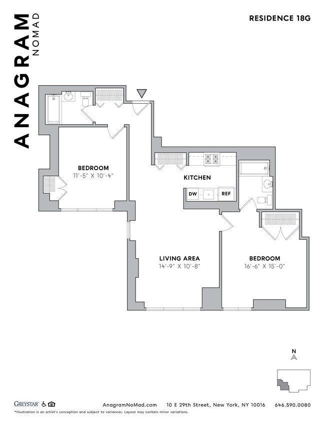 Floorplan - Anagram Nomad