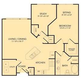 1BR/1BA - The Millennium Waterway