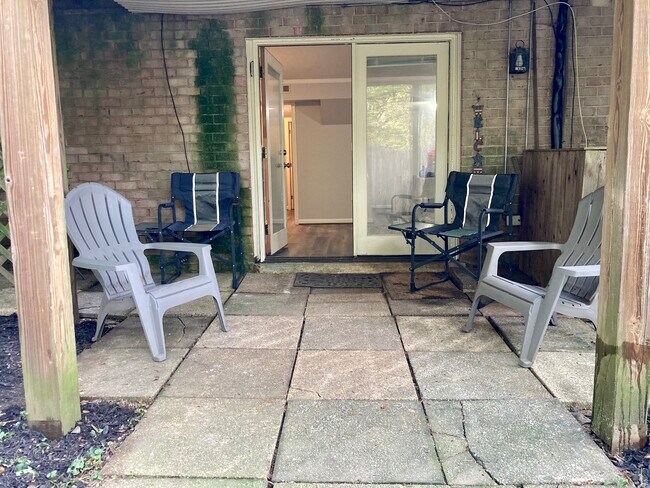 your own patio - 500 Meadow Hall Dr
