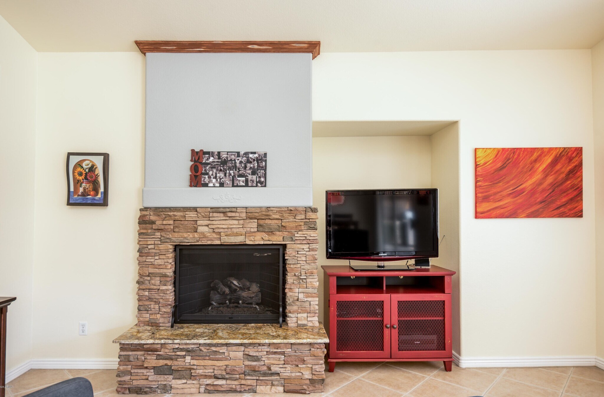 Gas Fireplace - 6875 W Harrison St