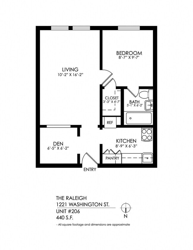 Floorplan - The Raleigh