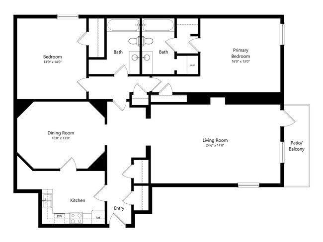 Floorplan - 1000 Green