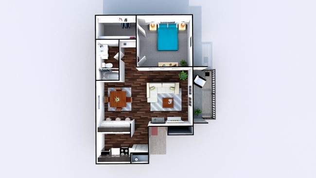 Floorplan - The View at Lake Highlands