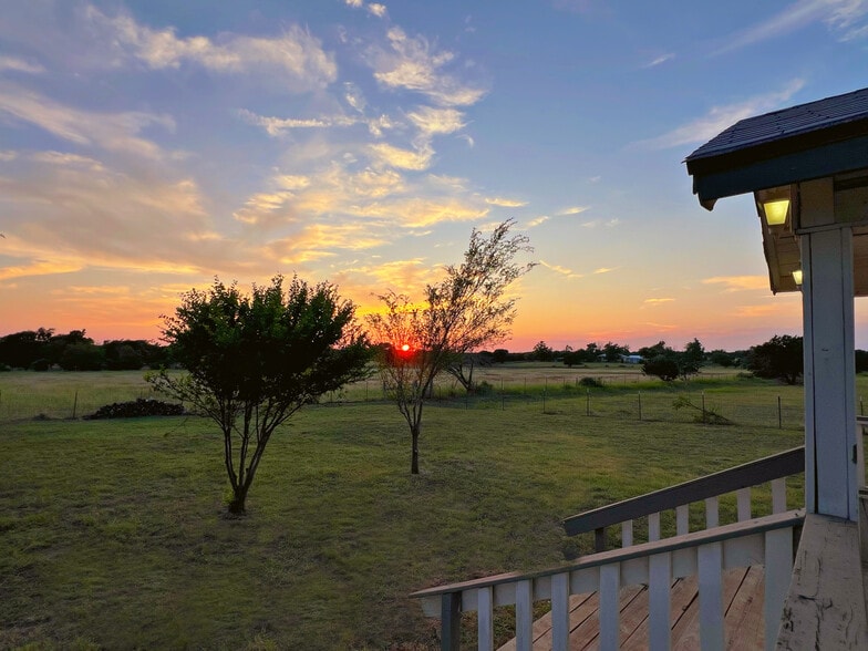 Sunset View from the Front Porch - 2900 County Road 285