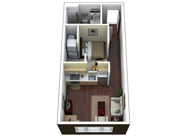 Studio - 3 - Continuum Apartments