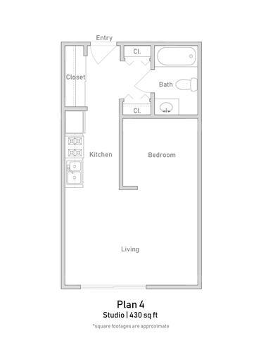 Floorplan - 425 E 18th St