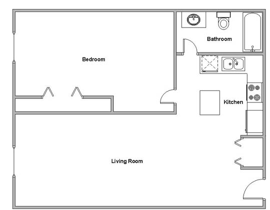 1BR/1BA - Aspen Ridge