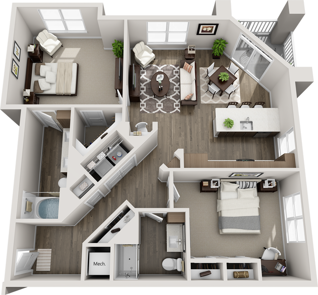 Floorplan - Lantower Weston Corners