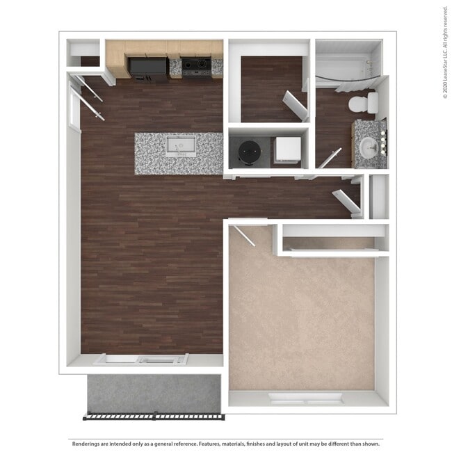Floorplan - The Piedmont Apartments