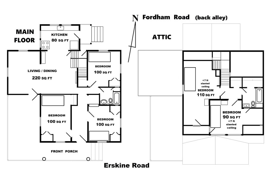 floorplan - 4812 Erskine Rd
