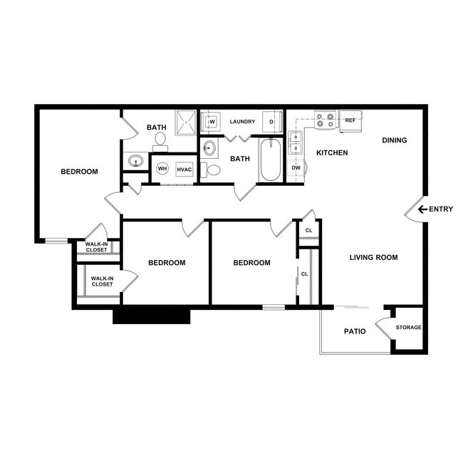 Floorplan - Chestnut Pointe