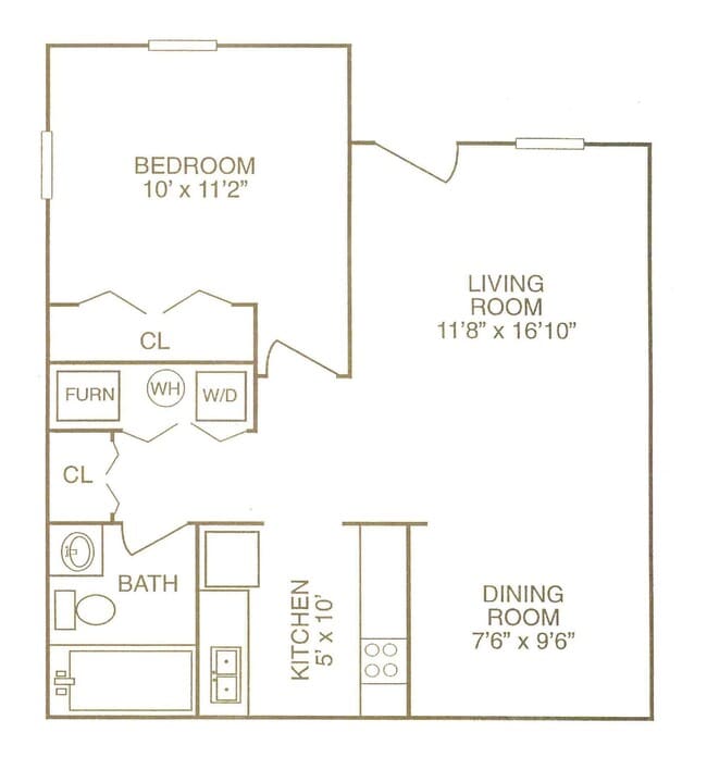 Floorplan - Beacon Place Apartments