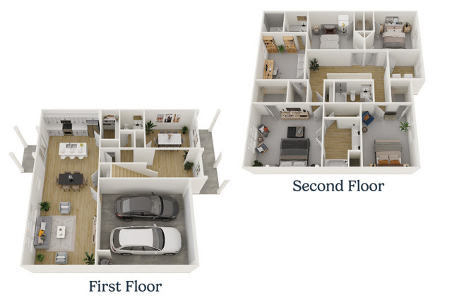 Magnolia Floor Plan - Covington Creek