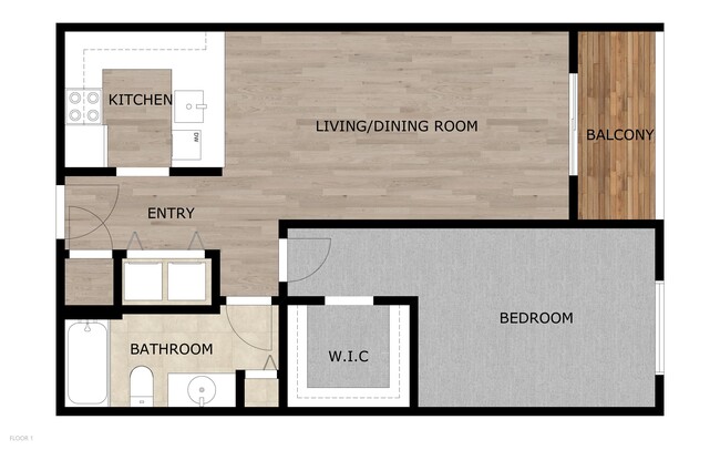 Floorplan - Ventura Park Plaza Apartments