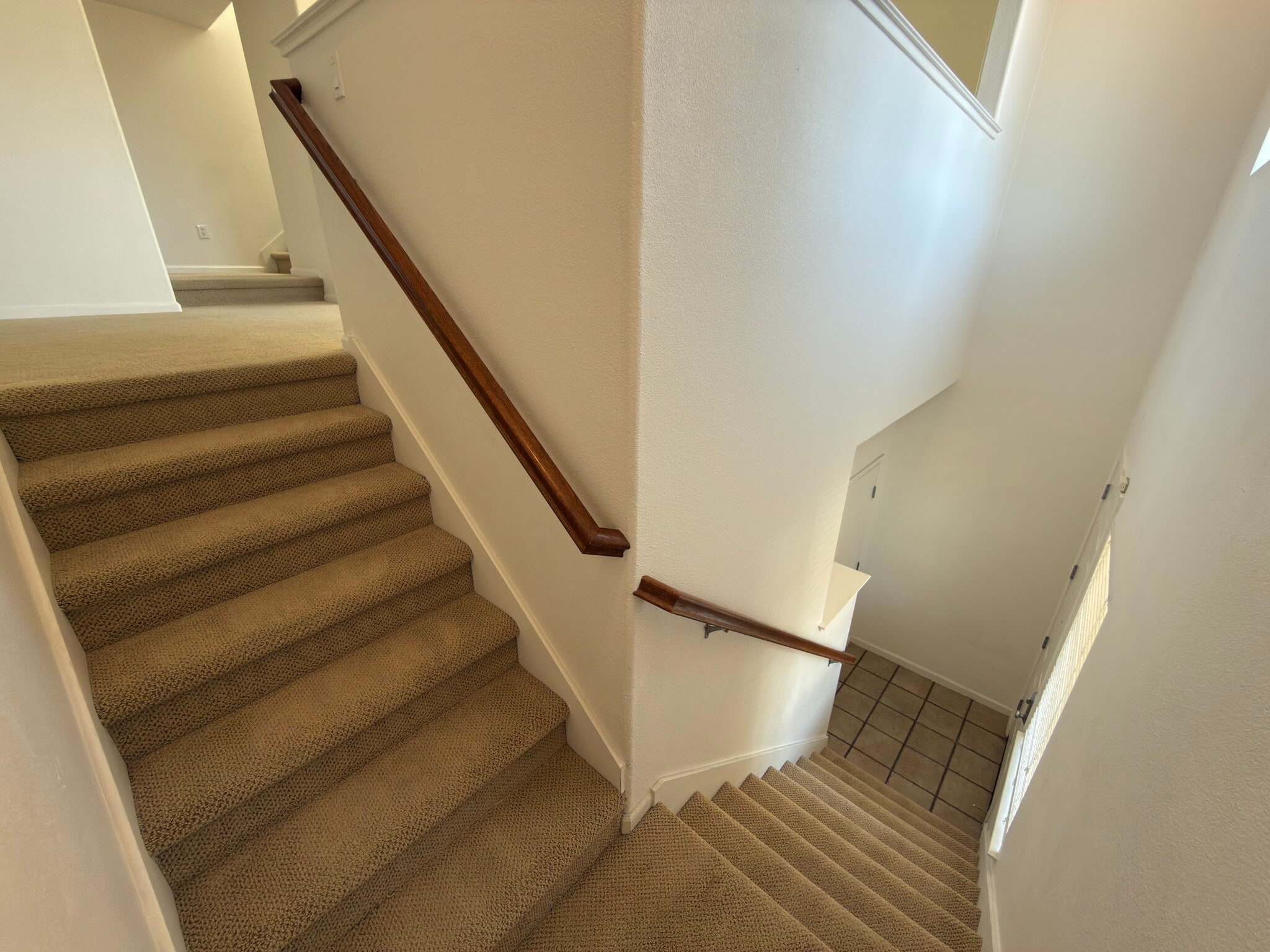 Stairs From Garage To Level 1 - 300 Presidio St