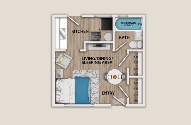 Floorplan - Darlington Court Apartments