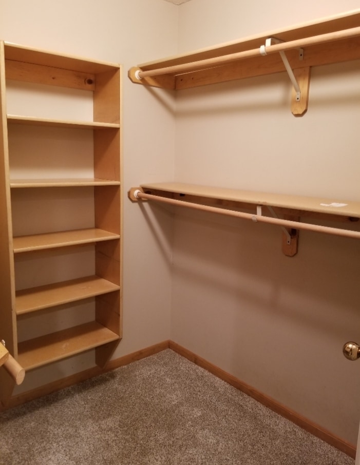 Master closet: His and hers (partial pic) - 21506 W 53rd Terrace
