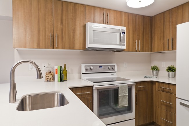 Fully-equipped European-style kitchens - Trinity Row