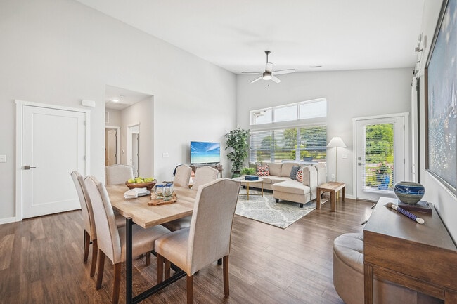 2 Bedroom | Living & Dining Room - Sugar Maple Commons
