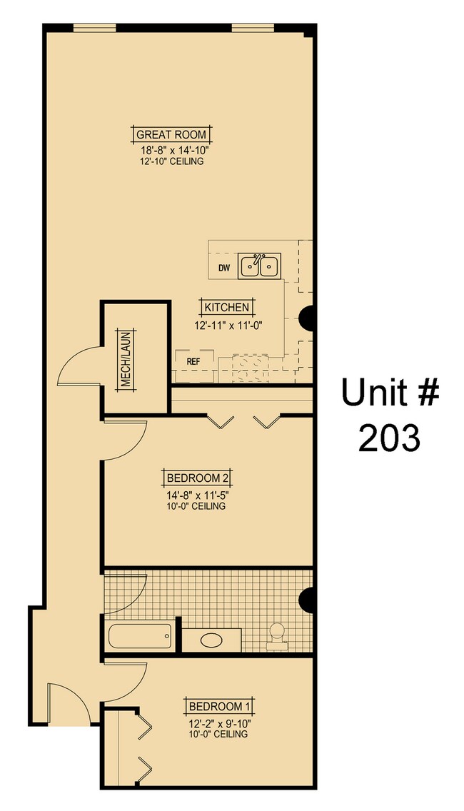 Floorplan - Tapp's Building