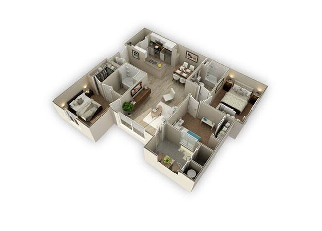 Floorplan - The Landing at College Square