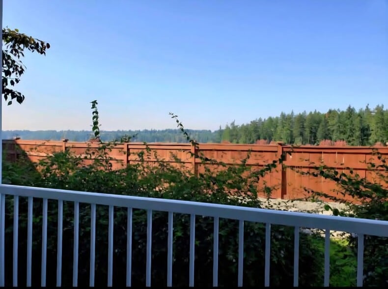 View from patio with locking storage area - 10011 186th St E