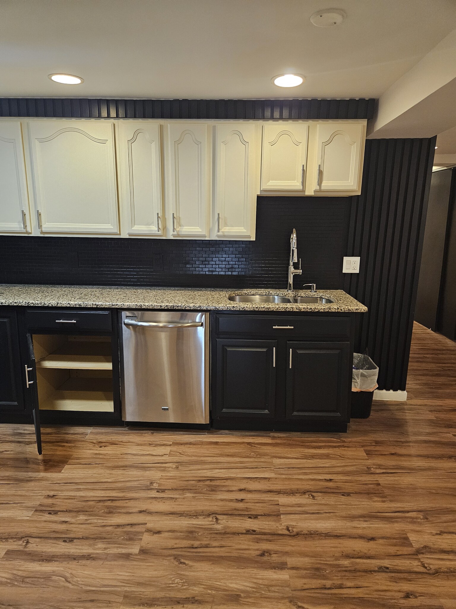 open cabinet w/new pulls - 4207 7th St NW