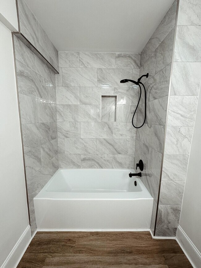 New tile and fixtures - 2429 Remount Rd