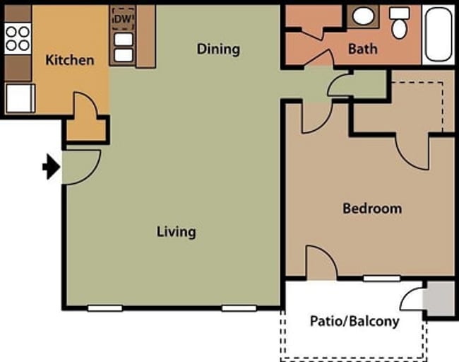 Floorplan - The Harrison